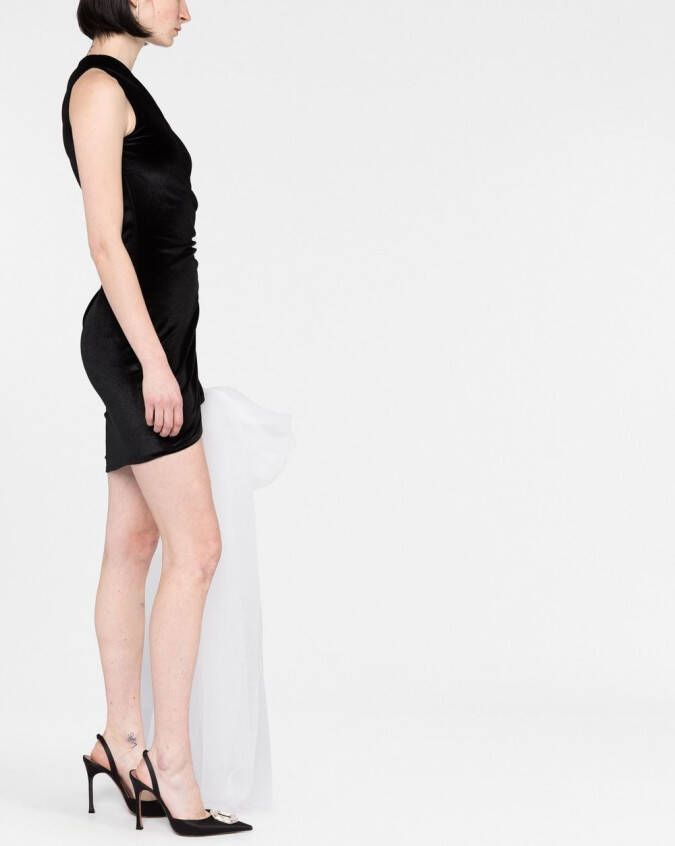 Atu Body Couture Asymmetrische mini-jurk Zwart