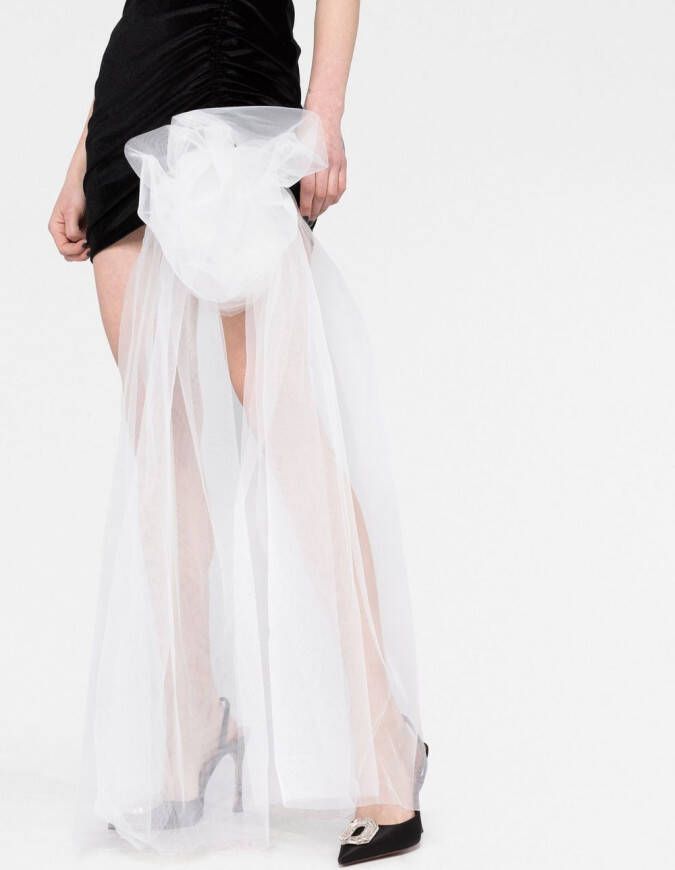 Atu Body Couture Asymmetrische mini-jurk Zwart