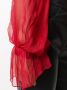 Atu Body Couture Blouse met ballonmouwen Rood - Thumbnail 5