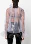 Atu Body Couture Blouse met stippen Wit - Thumbnail 4