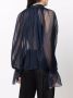 Atu Body Couture Blouse met strik Blauw - Thumbnail 4