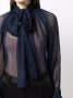 Atu Body Couture Blouse met strik Blauw - Thumbnail 5