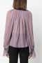 Atu Body Couture Blouse met strik Paars - Thumbnail 4