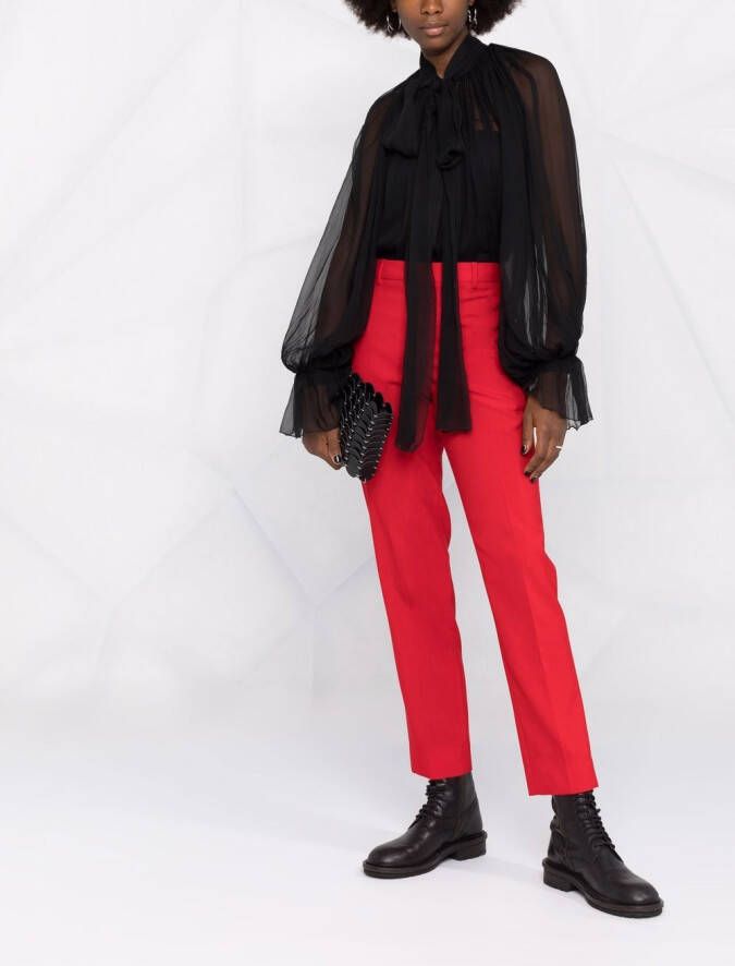 Atu Body Couture Blouse met strikdetail Zwart