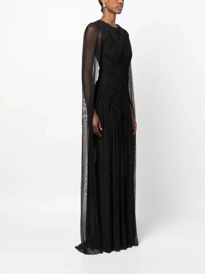 Atu Body Couture Doorzichtige jurk Zwart