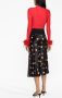 Atu Body Couture Top met hoge hals Rood - Thumbnail 4