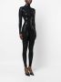 Atu Body Couture Jumpsuit met lange mouwen Zwart - Thumbnail 3