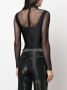 Atu Body Couture Semi-doorzichtige body Zwart - Thumbnail 4