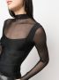 Atu Body Couture Semi-doorzichtige body Zwart - Thumbnail 5