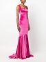 Atu Body Couture Maxi-jurk met plooirok Roze - Thumbnail 3