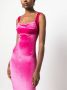 Atu Body Couture Maxi-jurk met plooirok Roze - Thumbnail 5