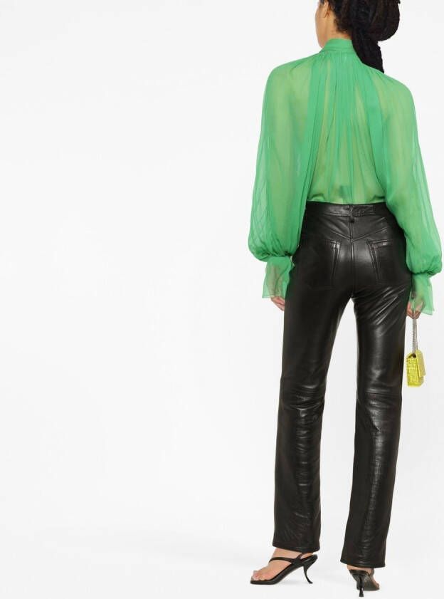 Atu Body Couture Blouse met strik Groen