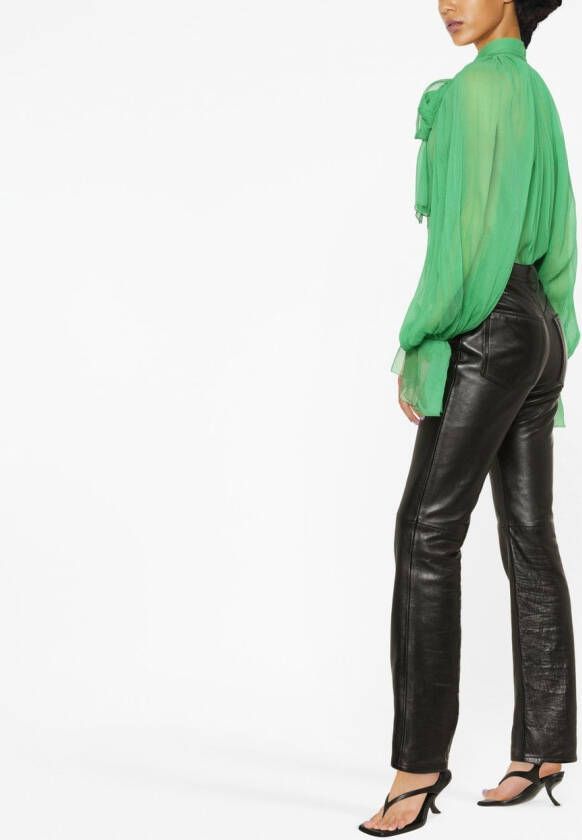 Atu Body Couture Blouse met strik Groen