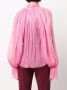 Atu Body Couture Semi-doorzichtige blouse Roze - Thumbnail 4
