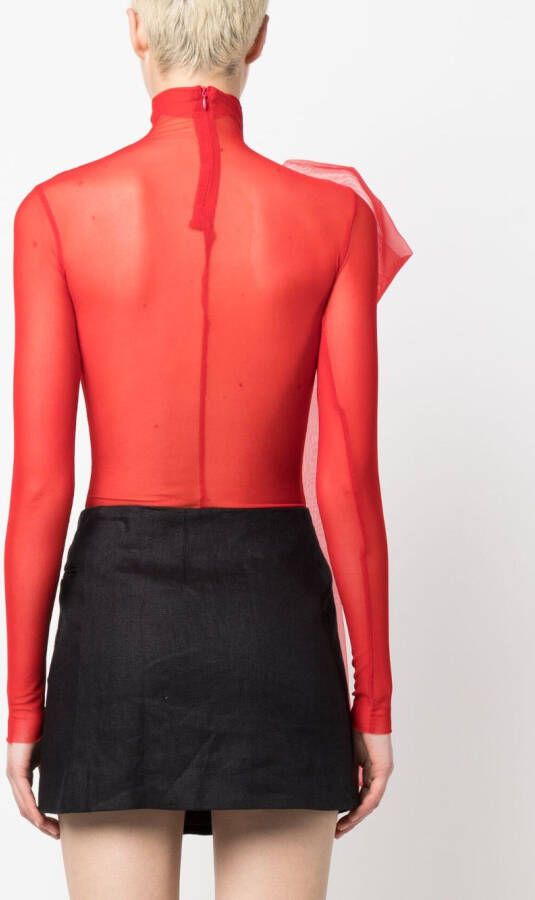 Atu Body Couture Body met strik Rood