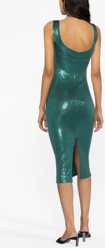 Atu Body Couture Midi-jurk verfraaid met pailletten Groen