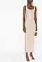 Atu Body Couture Midi-jurk met pailletten Beige - Thumbnail 2