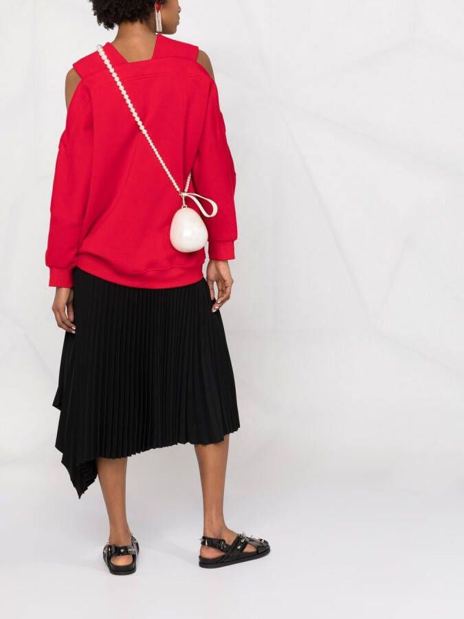 Atu Body Couture Sweater met uitgesneden detail Rood