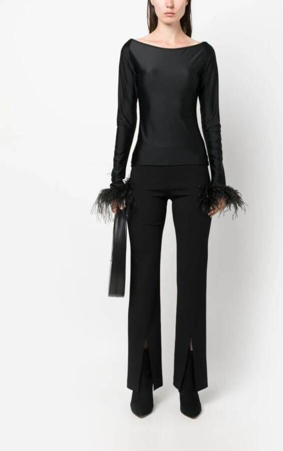 Atu Body Couture Top met lange mouwen Zwart