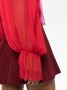 Atu Body Couture Semi-transparante blouse Rood - Thumbnail 3