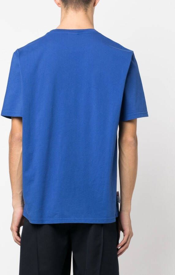 Autry T-shirt met logopatch Blauw