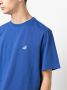 Autry T-shirt met logopatch Blauw - Thumbnail 5
