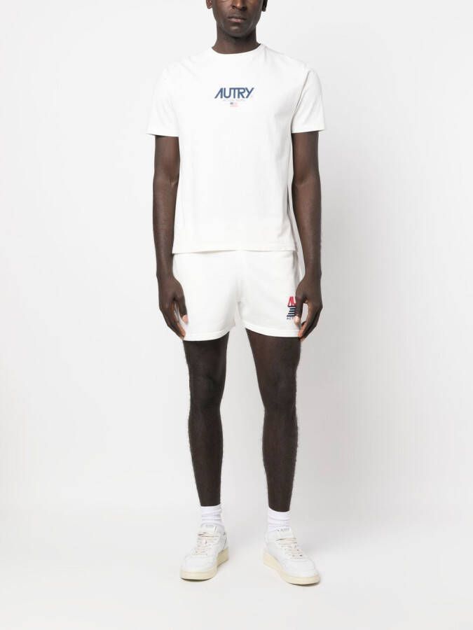 Autry T-shirt met logoprint Wit