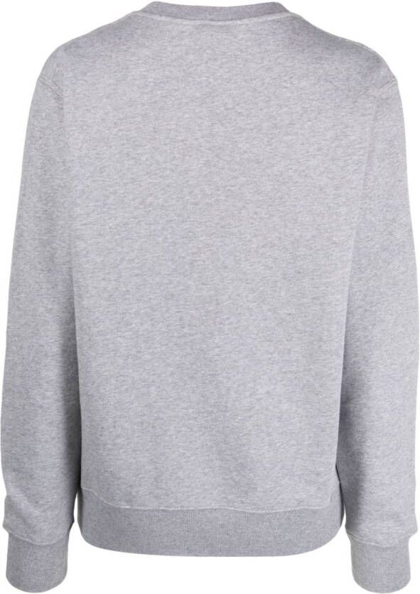 Autry Sweater met geborduurd logo Grijs