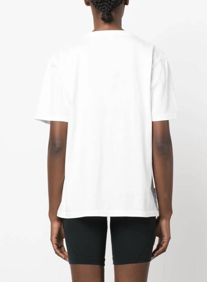 Autry T-shirt met ronde hals Wit
