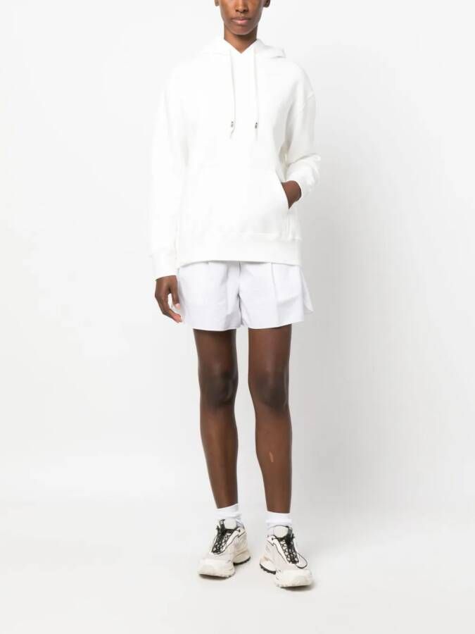 Autry Katoenen hoodie Wit