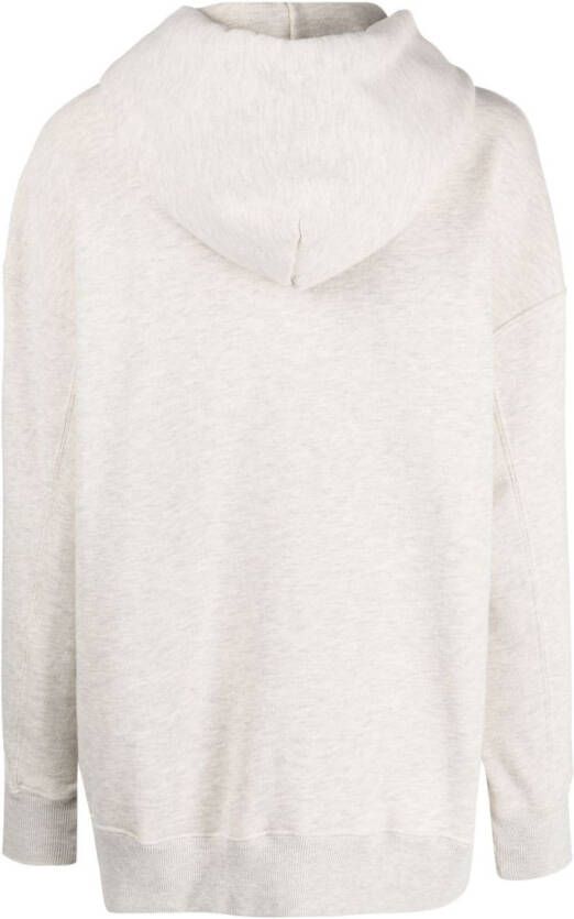 Autry Hoodie met logopatch Beige