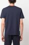 Autry T-shirt met logopatch Blauw - Thumbnail 4