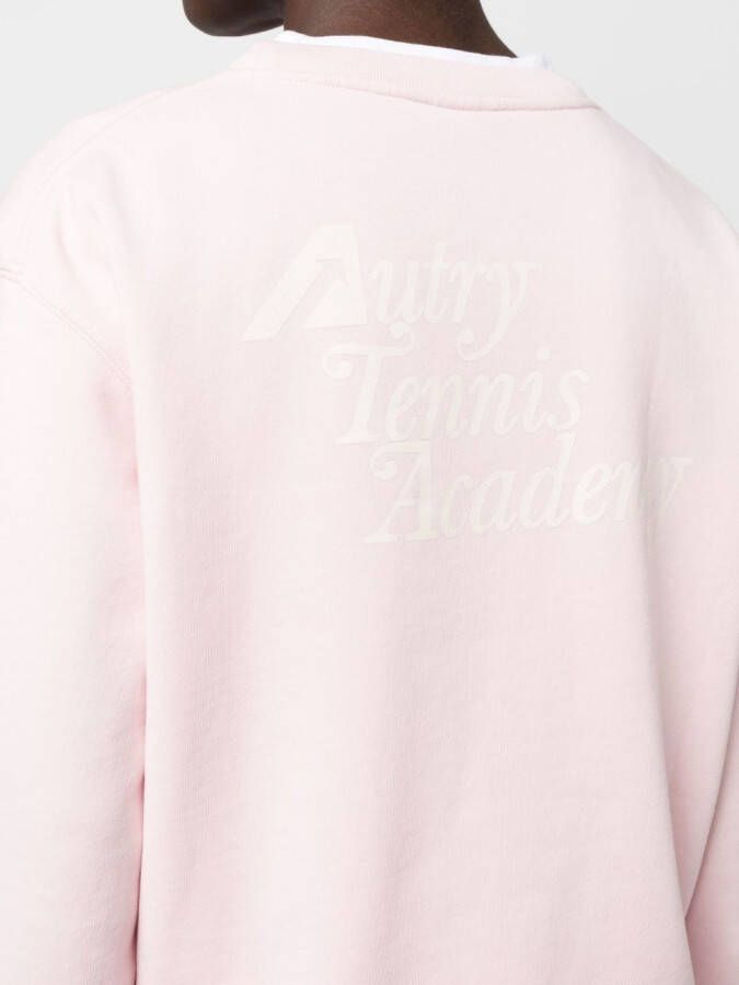 Autry Sweater met logopatch Roze