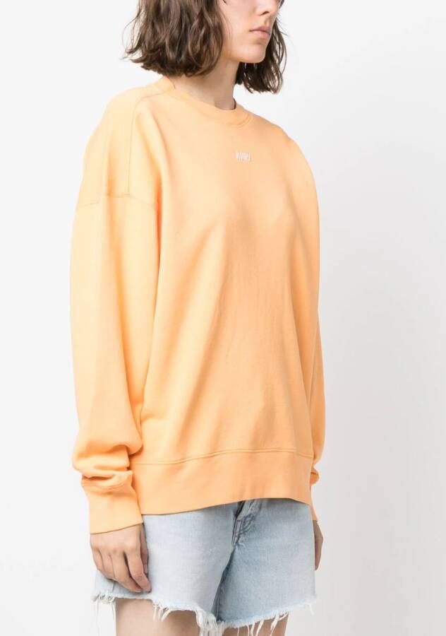 Autry Sweater met logoprint Oranje