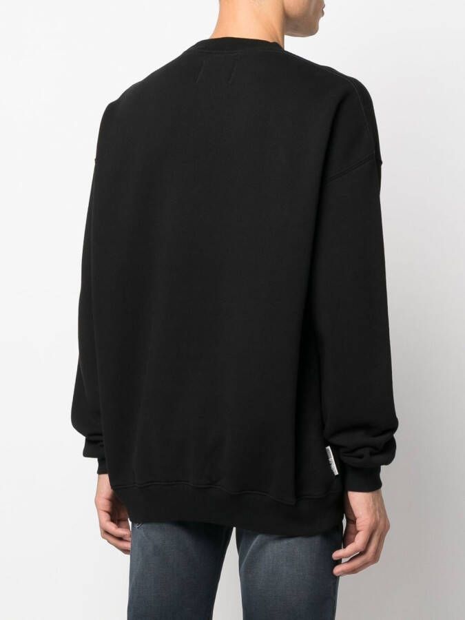 Autry Sweater met print Zwart