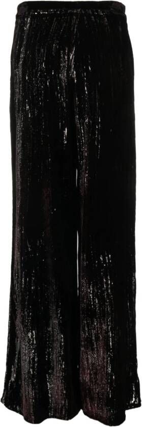 Avant Toi Broek verfraaid met pailletten Rood