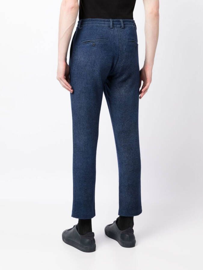 Avant Toi Broek met trekkoord Blauw