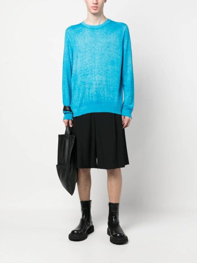 Avant Toi Kasjmier trui Blauw