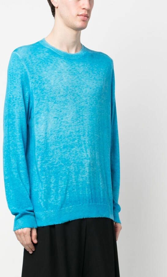Avant Toi Kasjmier trui Blauw