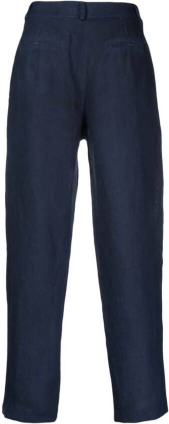 Avant Toi Straight broek Blauw
