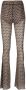 AVAVAV Trainingsbroek met monogramprint Bruin - Thumbnail 2