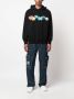 Awake NY Hoodie met logoprint Zwart - Thumbnail 2