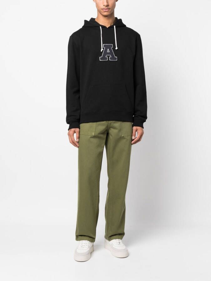 Axel Arigato Hoodie van biologisch katoen Zwart