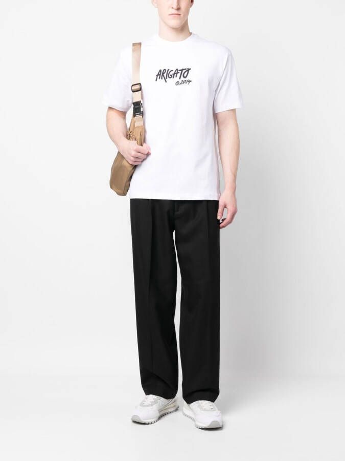 Axel Arigato T-shirt met logoprint Wit