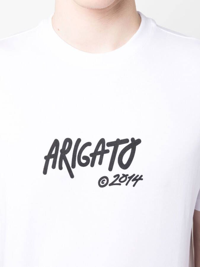 Axel Arigato T-shirt met logoprint Wit