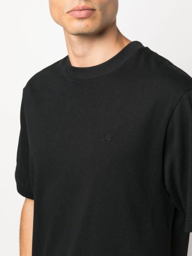 Axel Arigato T-shirt met borduurwerk Zwart