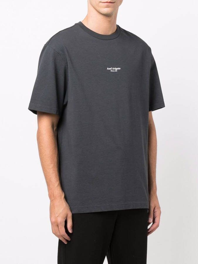 Axel Arigato T-shirt met logoprint Zwart