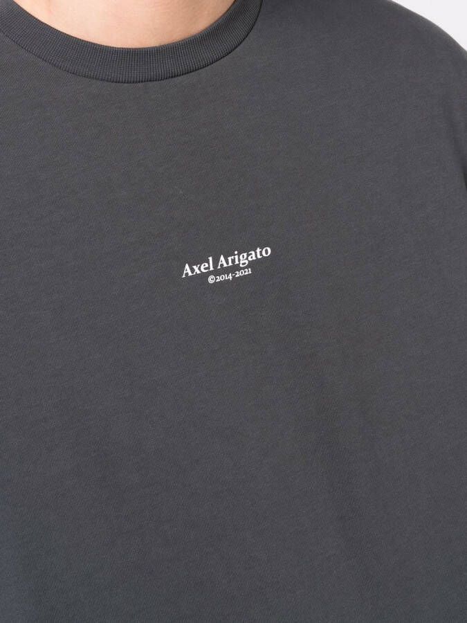Axel Arigato T-shirt met logoprint Zwart