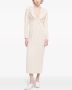 AZ FACTORY Aphrodite gesmockte midi-jurk Beige - Thumbnail 1
