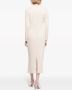 AZ FACTORY Aphrodite gesmockte midi-jurk Beige - Thumbnail 2